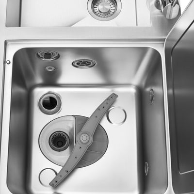 Load image into Gallery viewer, Franke Kitchen Sink Dishwasher Stainless Steel Double Bowl FSDW50