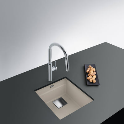 Load image into Gallery viewer, Franke Kubus 2 Kitchen Sink Granite Single Bowl KNG 110-37