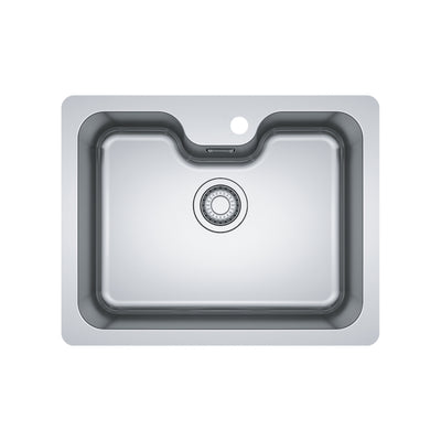 Load image into Gallery viewer, Franke Bell Kitchen Sink Stainless Steel Single Bowl BCX 110-55