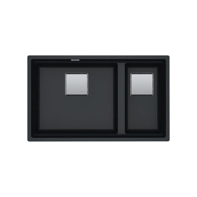Load image into Gallery viewer, Franke Kubus 2 Kitchen Sink Granite Double Bowl KNG 120-46-21