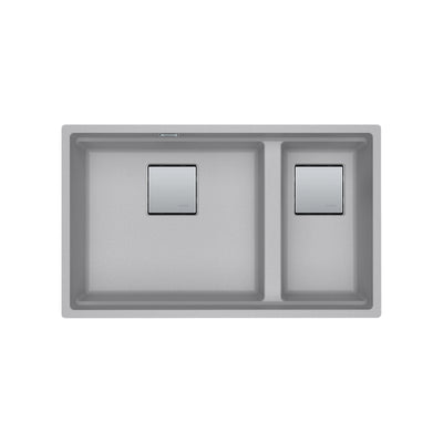 Load image into Gallery viewer, Franke Kubus 2 Kitchen Sink Granite Double Bowl KNG 120-46-21
