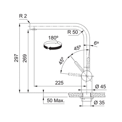Load image into Gallery viewer, Franke Maris Kitchen Tap Atlas Neo L-Spout - CT1012S