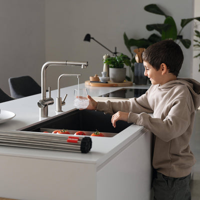 Load image into Gallery viewer, Franke Universal Stainless Steel Roll Mat
