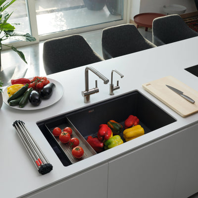 Load image into Gallery viewer, Franke Universal Stainless Steel Roll Mat
