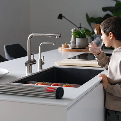 Load image into Gallery viewer, Franke Universal Stainless Steel Roll Mat
