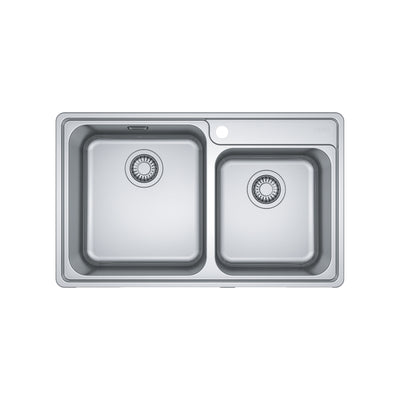 Load image into Gallery viewer, Franke Bell Kitchen Sink Stainless Steel Double Bowl BCX 620-38-32
