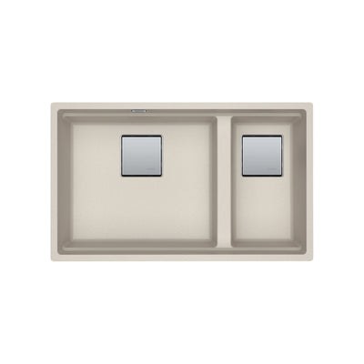 Load image into Gallery viewer, Franke Kubus 2 Kitchen Sink Granite Double Bowl KNG 120-46-21
