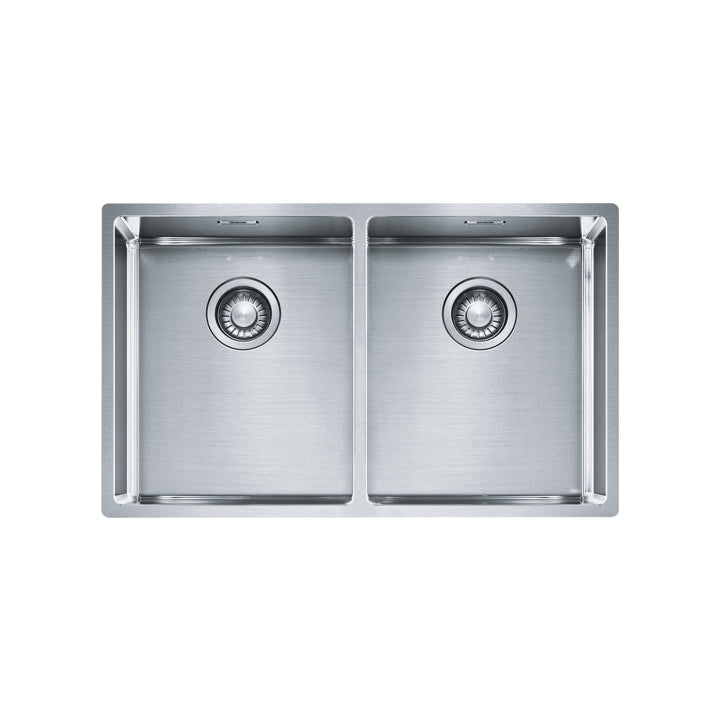 Franke Box Kitchen Sink Stainless Steel Double Bowl BXX 220-36-36 ...