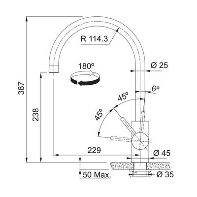 Load image into Gallery viewer, Franke Maris Kitchen Tap Eos Neo J-Spout - CT107S
