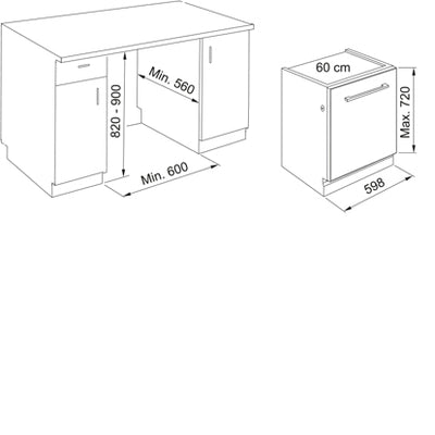 Load image into Gallery viewer, Franke Smart Dishwasher - FDW 614 E5P E
