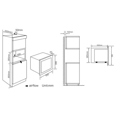 Load image into Gallery viewer, Franke Microwave -  FMW25BX
